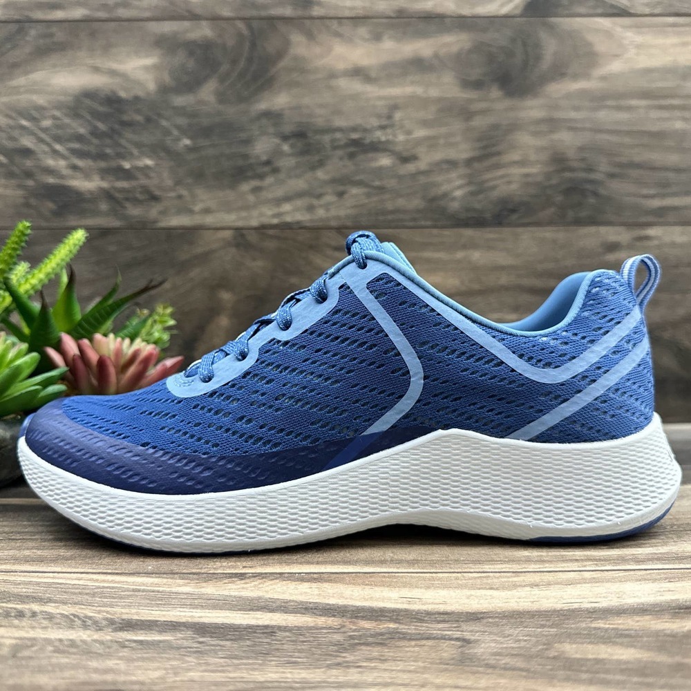 NIB Dansko Sky Mesh 38 7.5-8 Blue Lace Up Walking Sneakers - Picture 6 of 11
